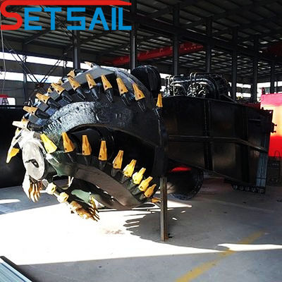 US Currency 18 Inch Cutter Suction Dredger Used in River and Lake 8.6 Meter Width