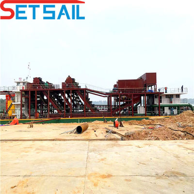 US Currency 18 Inch Cutter Suction Dredger Used in River and Lake 8.6 Meter Width