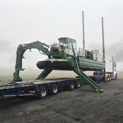 Hydraulic Power Amphibious Sand Dredger for River Customized Performance and Function
