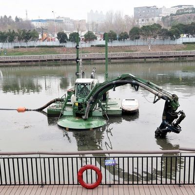 Amphibious Cutter Suction Dredger and Crawler with 40000.000kg Package Gross Weight