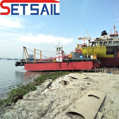 Total Length 39m Customized Cutter Suction Dreger with Hydraulic Winch and Hydrocyclone