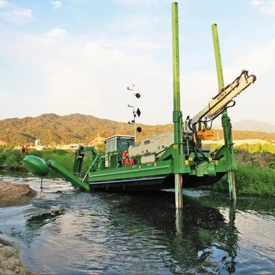 CTS Slot Type Full Automatic Amphibious River Sand Dredger for Ditch and Performance