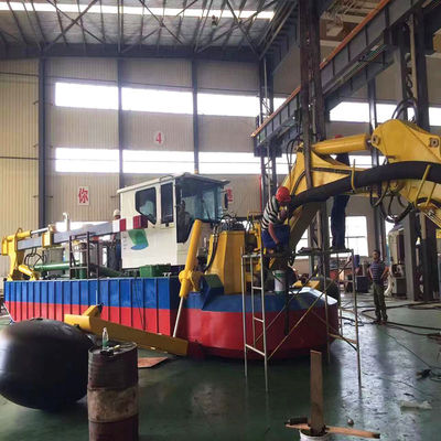 6 Meters Dredging Depth Amphibious Multipurpose Dredger for Environmental Protection