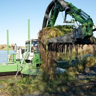 Hydrocyclone Type Rexroth Hydraulic Amphibious Dredger with Long After-sales Service