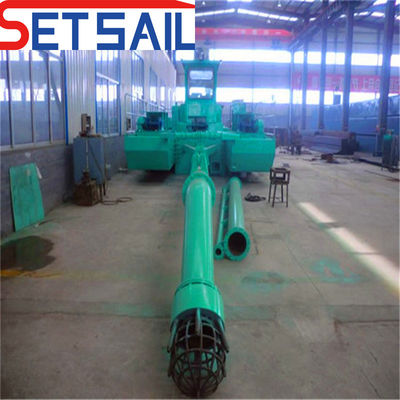 27m-39m Total Length QHJSD-2 Hydraulic Diesel Engine Jet Suction Sand Dredger for River