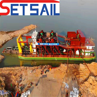 Sand Dredging Equipment 18 Inch Cutter Suction Dredger with 2000m Discharge Distance
