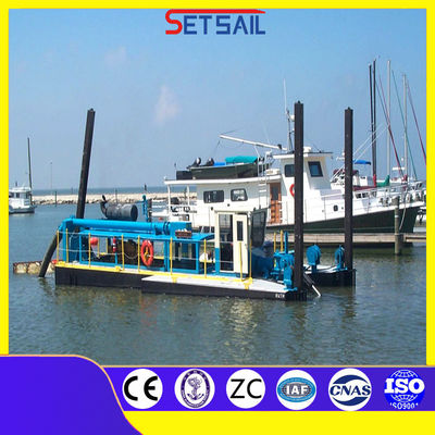 7m Total Height Diesel Power Type Dredger Machine Cutter Suction Sand Pumping Dredger