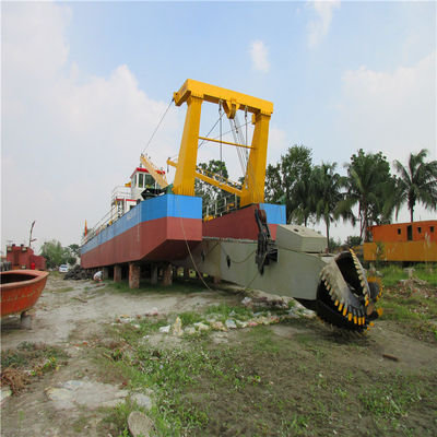 2.2m Depth 700 M3 Capacity Cutter Suction River Sand Dredger for Sand Extraction