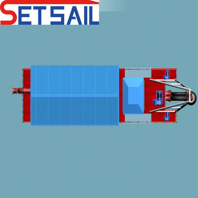 Total Width 3-7m Customized Diesel Engine River Sand Dredger with Power Jet Suction