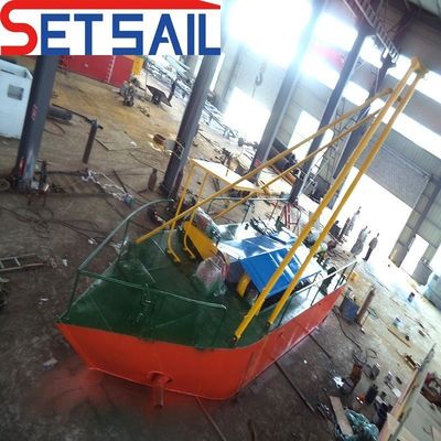 Siemens PLC Control Long Warrant Jet Suction River Sand Dredger for Lake Mud Customization