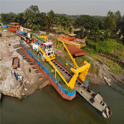 895kw Mainly Engine Power River Sand Mud Cutter Suction Dredge Ship for Dredging in River