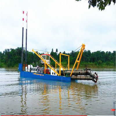 895kw Mainly Engine Power River Sand Mud Cutter Suction Dredge Ship for Dredging in River