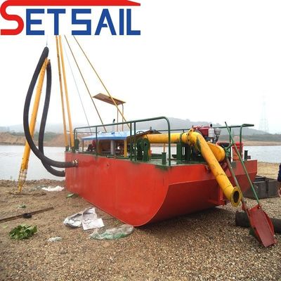 Customized Full Hydraulic Jet Suction Sand Mining Dredger with Cummins/Weichai Engine