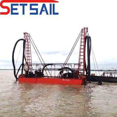 Hydrocyclone Sand Suction Dredger with 8&quot; Discharge Pipe and Powerful Diesel Engine