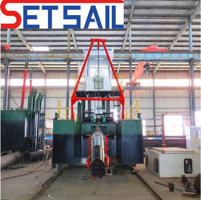 Gold Extraction Portable Jet Suction Sand Dredger with Cummins/Weichai Main Engine
