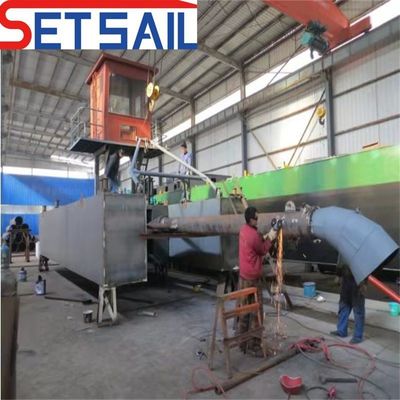 Gold Extraction Portable Jet Suction Sand Dredger with Cummins/Weichai Main Engine