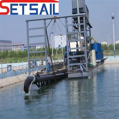 Gold Extraction Portable Jet Suction Sand Dredger with Cummins/Weichai Main Engine