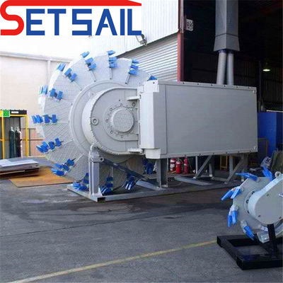 Customized Wheel Bucket Gravel Dredger with Hydraulic Spud and Control System Rexroth