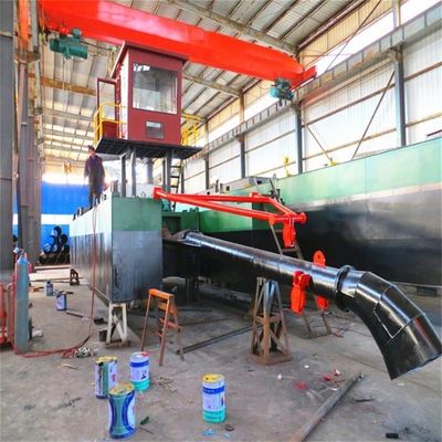 High Capacity Jet Suction Dredger with Diesel Engine Power Max. Capacity 100m3-2000m3