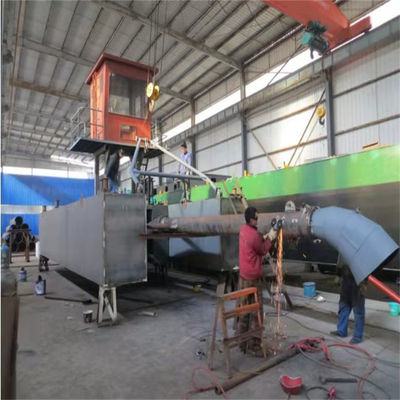 High Capacity Jet Suction Dredger with Diesel Engine Power Max. Capacity 100m3-2000m3