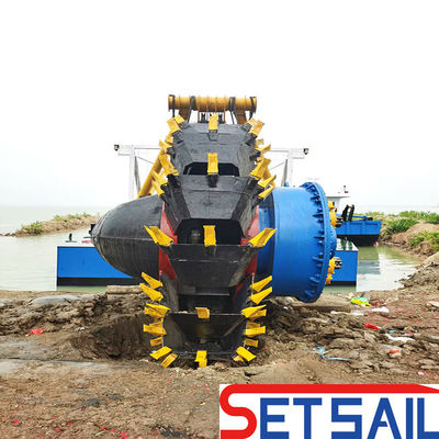 Customized with 30 Days Return refunds Siemens PLC Diesel Engien Wheel Bucket Dredger