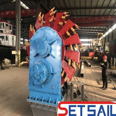 Customized with 30 Days Return refunds Siemens PLC Diesel Engien Wheel Bucket Dredger