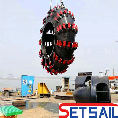 200mm-800mm Discharge Pipe Diameter Manufacture Wheel Bucket Sand Dredger for River Mud
