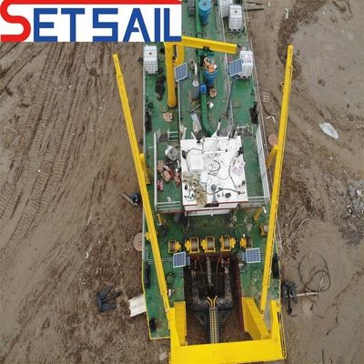 8m-20m Dredging Depth Diesel Engine Wheel Bucket Mud Dredger for River Dredging Project