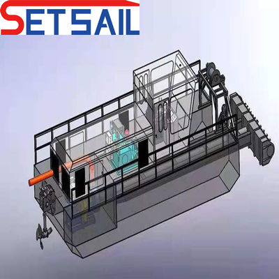Full Payment Heavy Duty Siemens PLC Trailing Suction Hopper Dredger for Lake Samples