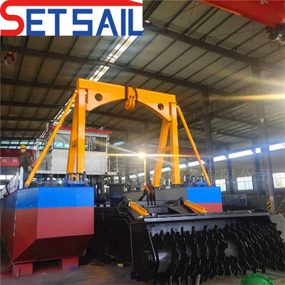 4m-15m Dredging Depth Trailing Hopper Suction Hard Mud Dredger with Mornitoring System