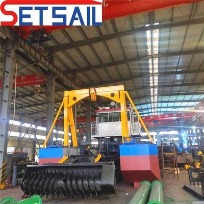Corrosion Resistent Trailing Hopper Suction Mud Dredger QHTHD-60 with Diesel Engine