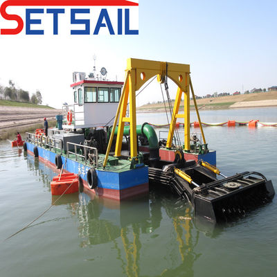 Corrosion Resistent Trailing Hopper Suction Mud Dredger QHTHD-60 with Diesel Engine