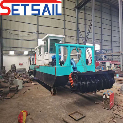 Corrosion Resistent Trailing Hopper Suction Mud Dredger QHTHD-60 with Diesel Engine