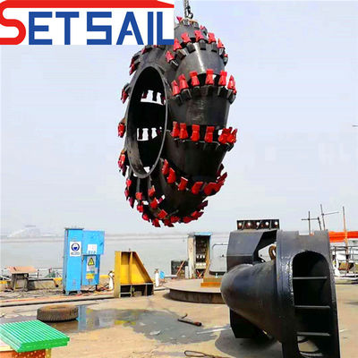 Initial Payment Diesel Engine Power Wheel Bucket Dredging Sand Ship with Hydraulic