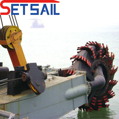 Cost- 20 Inch Bucket-Wheel Suction Dredger with Weichai Diesel Engine and Siemens PLC