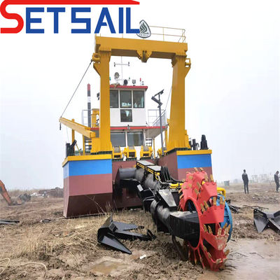 Bucket Wheel Dredger with 8m-20m Dredging Depth and 800m-5000m Discharge Distance