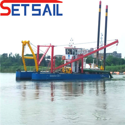 110kw-2000kw Diesel Engine Power Trailing Hopper Cutter Suction Dredger for 3 in 1
