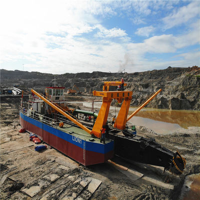 6mm-20mm Side Plate Thickness Cutter Suction Mining Dredger for Large Mining Projects