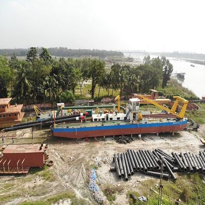 6mm-20mm Side Plate Thickness Cutter Suction Mining Dredger for Large Mining Projects