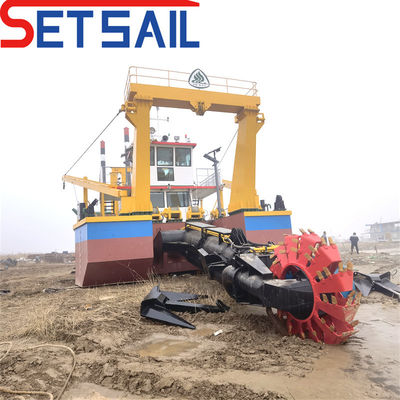 Floating Wheel Bucket Dredger with Powerful Diesel Engine and Customized Design