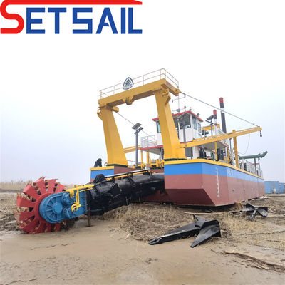 Floating Wheel Bucket Dredger with Powerful Diesel Engine and Customized Design