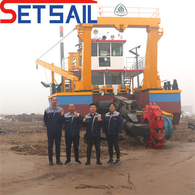 River and Lake Sand Dredging Hydraulic Bucket Wheel Dredger for Land Reclamation