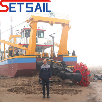 River and Lake Sand Dredging Hydraulic Bucket Wheel Dredger for Land Reclamation