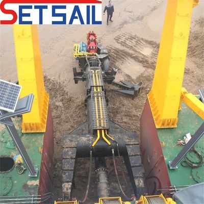 River and Lake Sand Dredging Hydraulic Bucket Wheel Dredger for Land Reclamation
