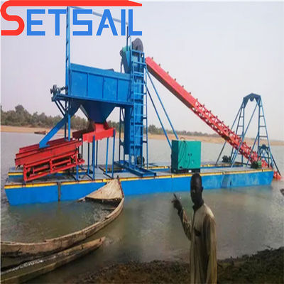 US 2000/Set 1 Set Min.Order Chain Bucket Mining Dredger for River Diamond Samples