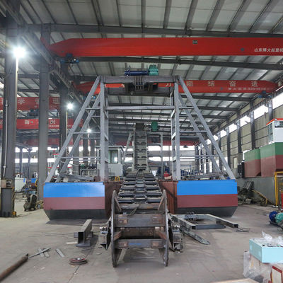 4kw X 3-10kw X3 Migration Device High Capacity Chain Bucket Sand and Gold Dredger