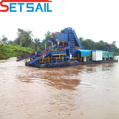 QHM-17 Chain Quantity 172PCS-200PCS Lake Mining Diamond Ship Used in River Operations