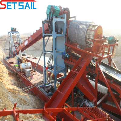 4kw*3-15kw*3 Migration Device Quantity Electric Power Type Mining Machine for River