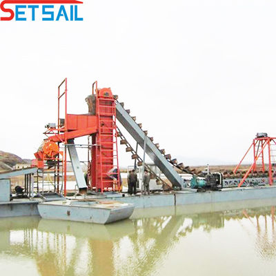 4kw*3-15kw*3 Migration Device Quantity Electric Power Type Mining Machine for River