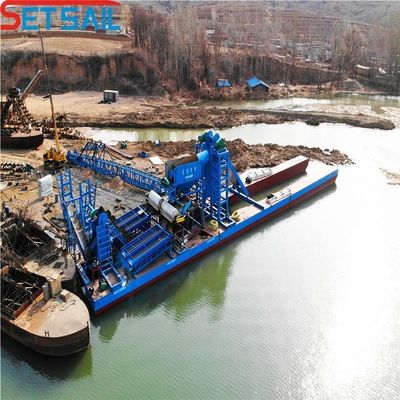 4kw*3-15kw*3 Migration Device Quantity Electric Power Type Mining Machine for River